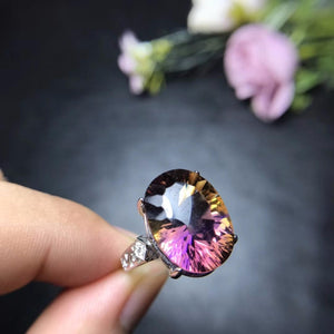 AMETHYST QUEEN - (925 Sterling Silver Ring)